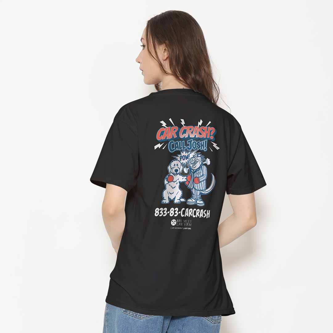 Car Crash? Call Josh! (Black)