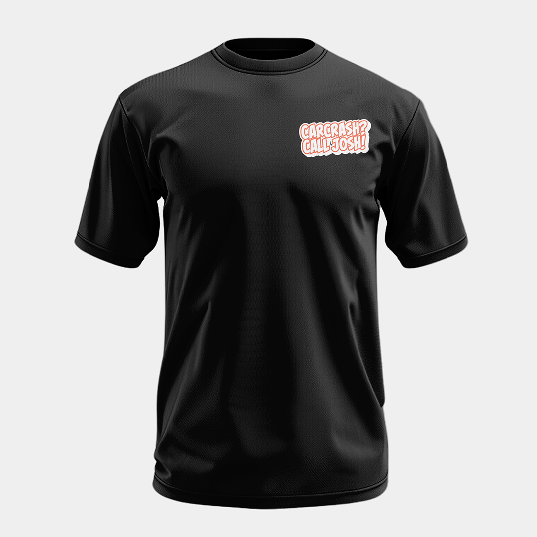 Car Crash? Call Josh! (Black)